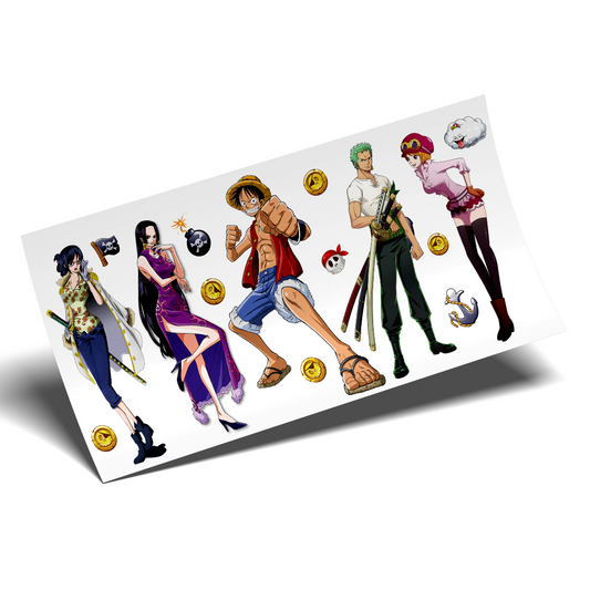 UV DTF - One Piece anime