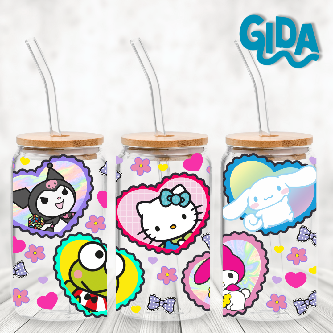 UV DTF - New 5 Friends Wrap 16 oz