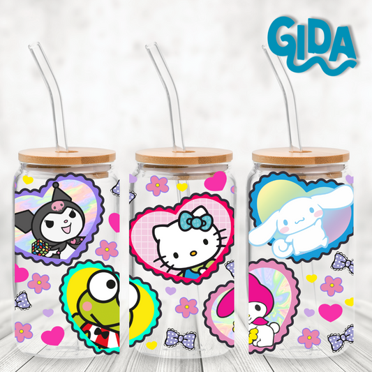 UV DTF - New 5 Friends Wrap 16 oz