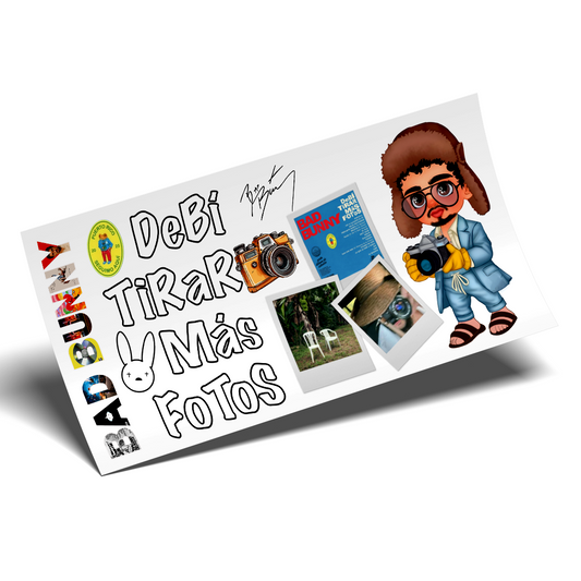 UV DTF Wrap Stickers - Bad Bunny