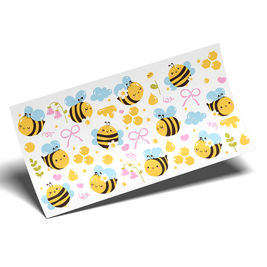 UV DTF Wrap Stickers - Bee coquette's