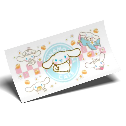 Cup Wrap Uv dtf Stickers WRAP - Cinnamon Coffee