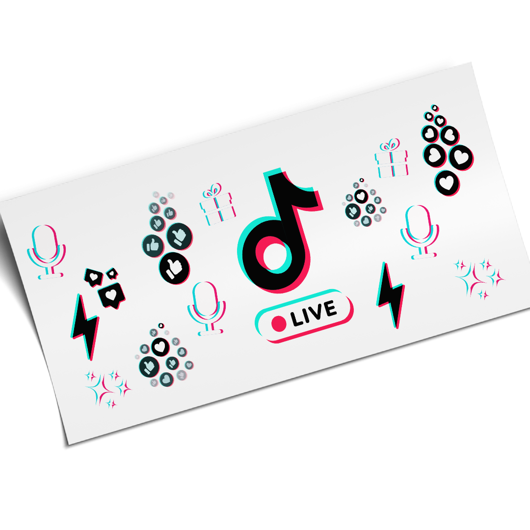 UV DTF Wrap Stickers - tikitoki TikTok