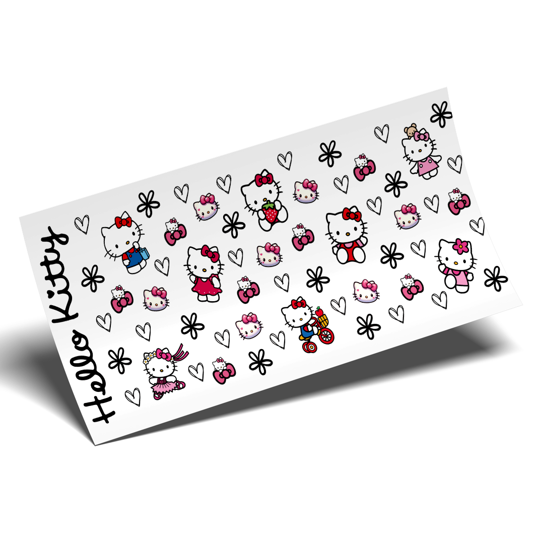 Cup Wrap Sticker UV DTF - Mini Kitties