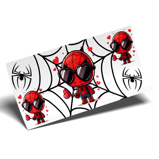 UV DTF - Lover Spiderman Hearts