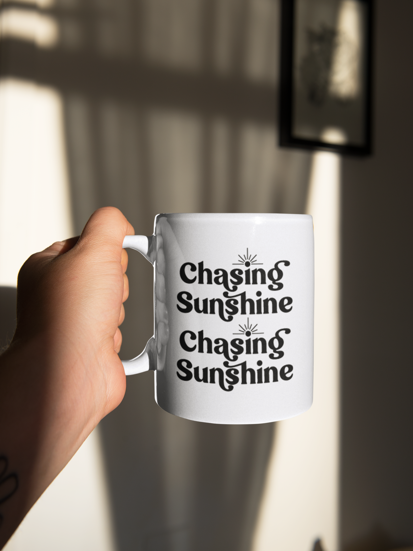 UV DTF STICKER - Chasing Sunshine