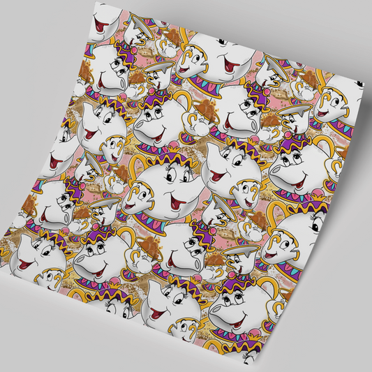 Printed Vinyl Sheet 12x12 " Permanent Vinyl - Chip