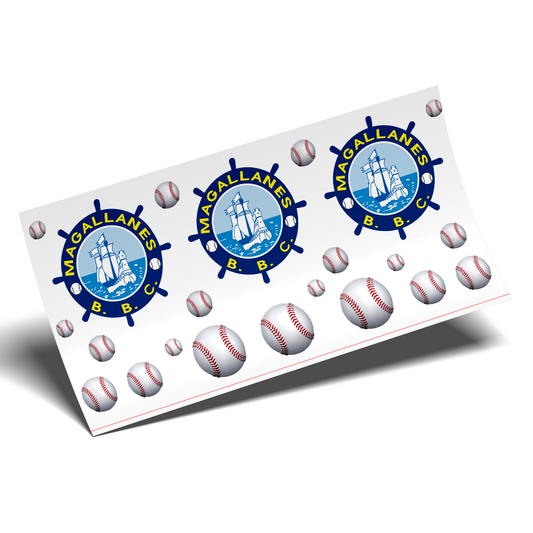 Cup Wrap Sticker - UV DTF Magallanes beisbol