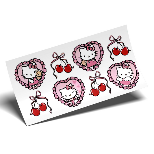 UV DTF - More HK Coquette hearts