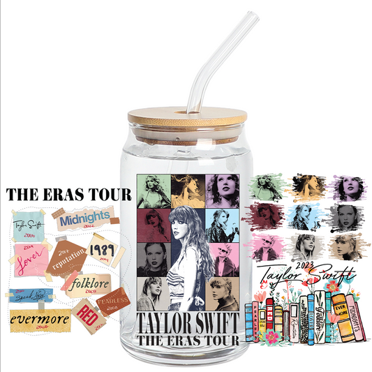 Cup Wrap Uv Dtf Sticker - Taylor's Book Libbey cup Wrap