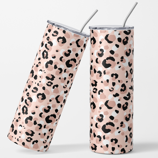 White Black Nude Animal Print Printed 12x12 " Permanent Vinyl