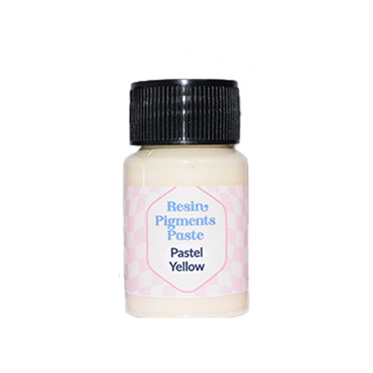 Pastel Yellow - Resin Pigment for Resin Art Paste - 25gr