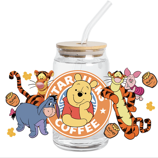 UV DTF Stickers Wrap - Hunny Libbey Winnie Wrap