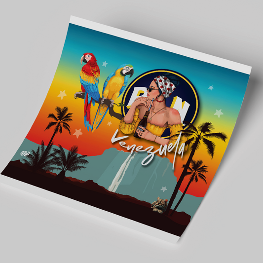 Angels Falls - 20oz Straight Tumbler wrap Printed Vinyl