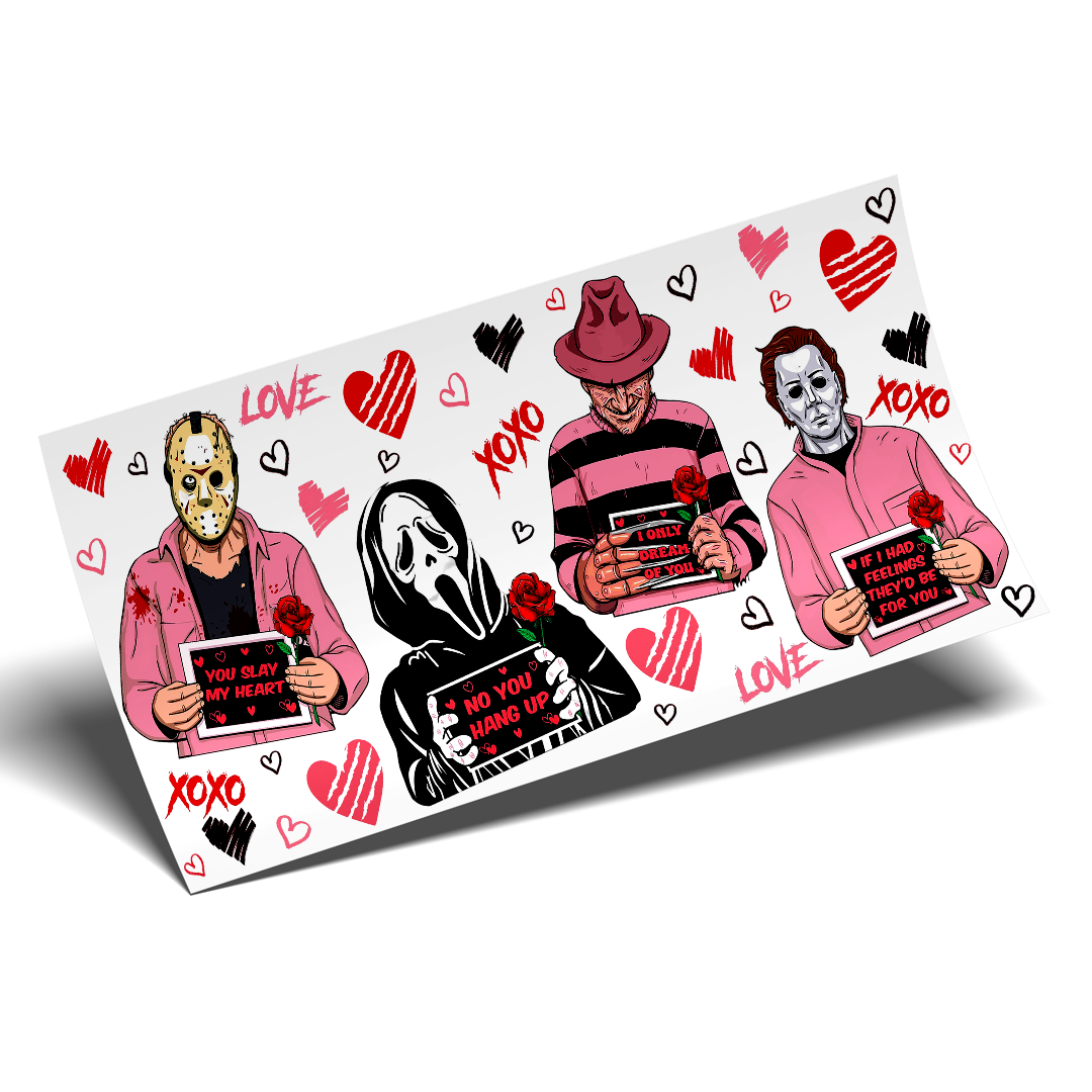 Cup Wrap Sticker - UV DTF XOXO LOVE I only dream of you