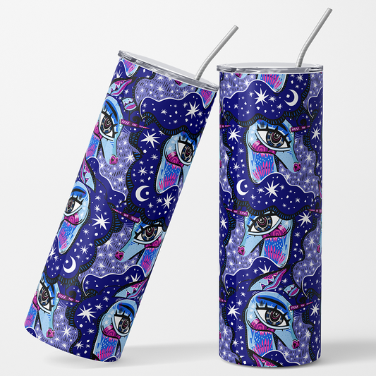 Royal Unicorn 12x12 " Permanent Printed Vinyl