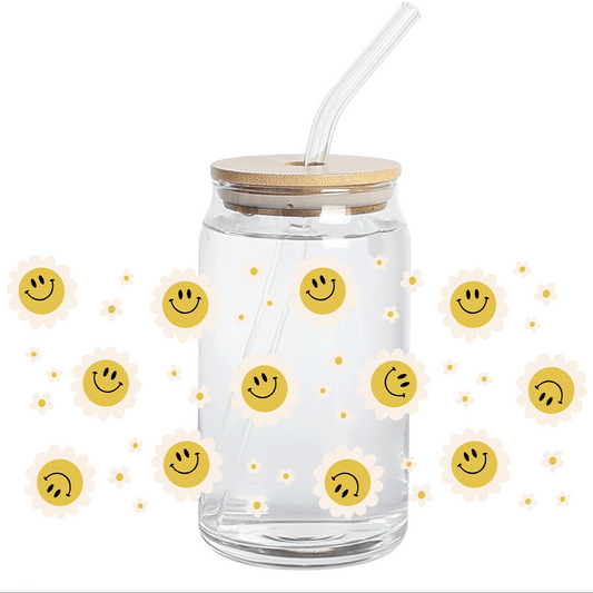 UV DTF Stickers Wraps - Caritas Gorditas Libbey cup Wrap