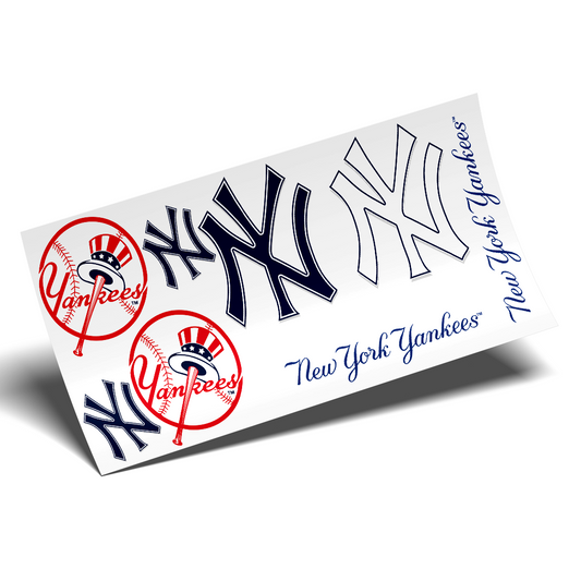 Cup Wrap Sticker - UV DTF Stickers Wrap - Yankees