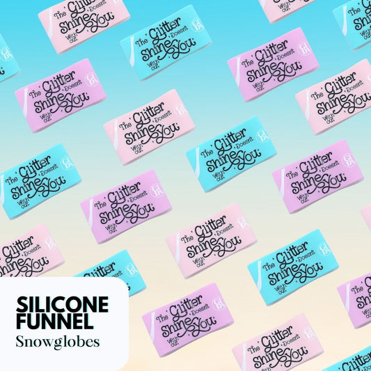 Silicone Funnel for Snow globes Tumblers - GIDA DESIGN