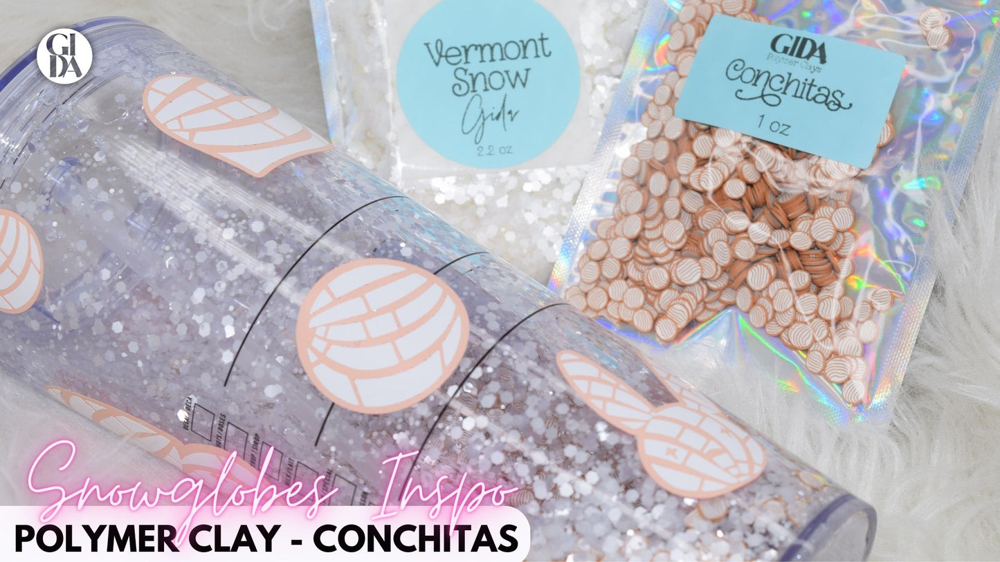 Conchitas Polymer clay 1 oz - GIDA DESIGN