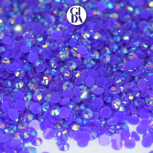 AB Jelly Amethyst Flat Back Rhinestones - Bag 1.2 oz / 5.000 pcs - 3mm - GIDA DESIGN 