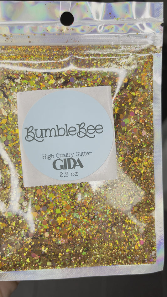 Bumblebee Gold Chunky Glitter - 2.2 oz