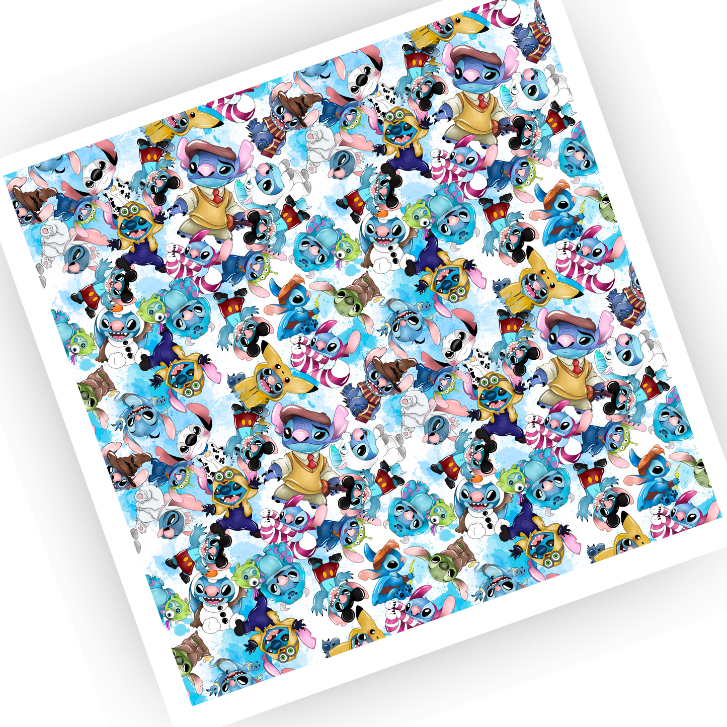 Baby stitchy and friends Patterned Vinyl