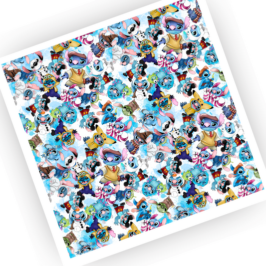 Baby stitchy and friends Patterned Vinyl