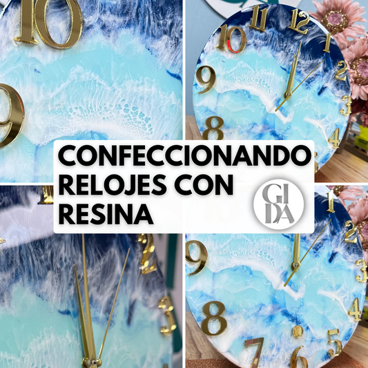 GRABACIÓN Confeccionando Relojes con Resina
