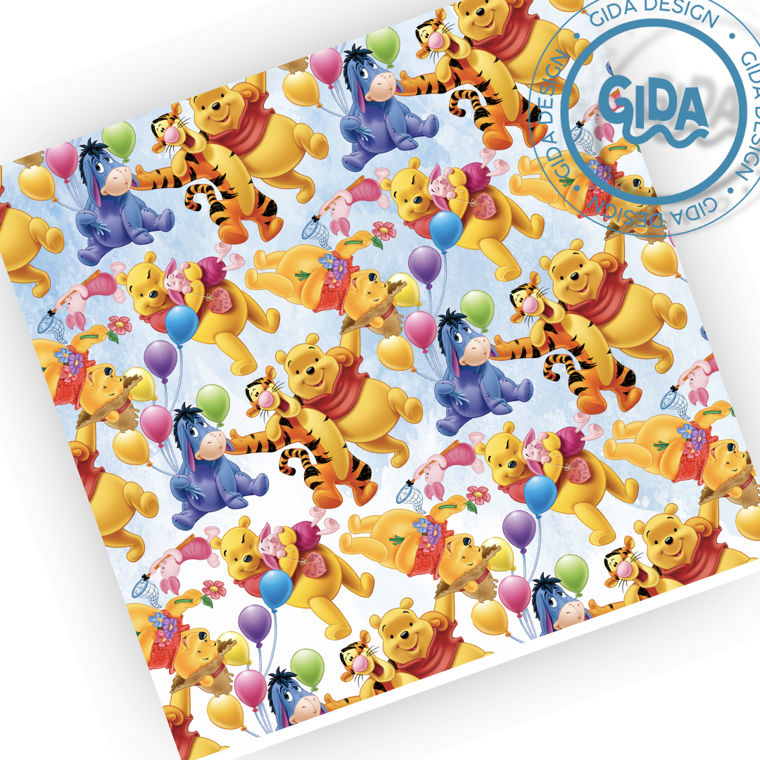 Winnie Patterned 12x12" Vinyl