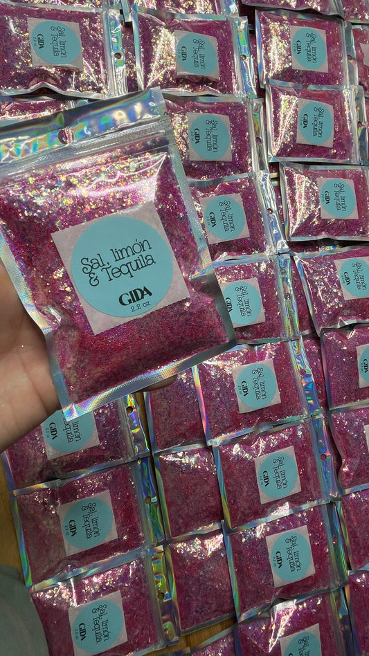 Sal Limón Tequila Chunky Glitter - 2 oz - GIDA DESIGN