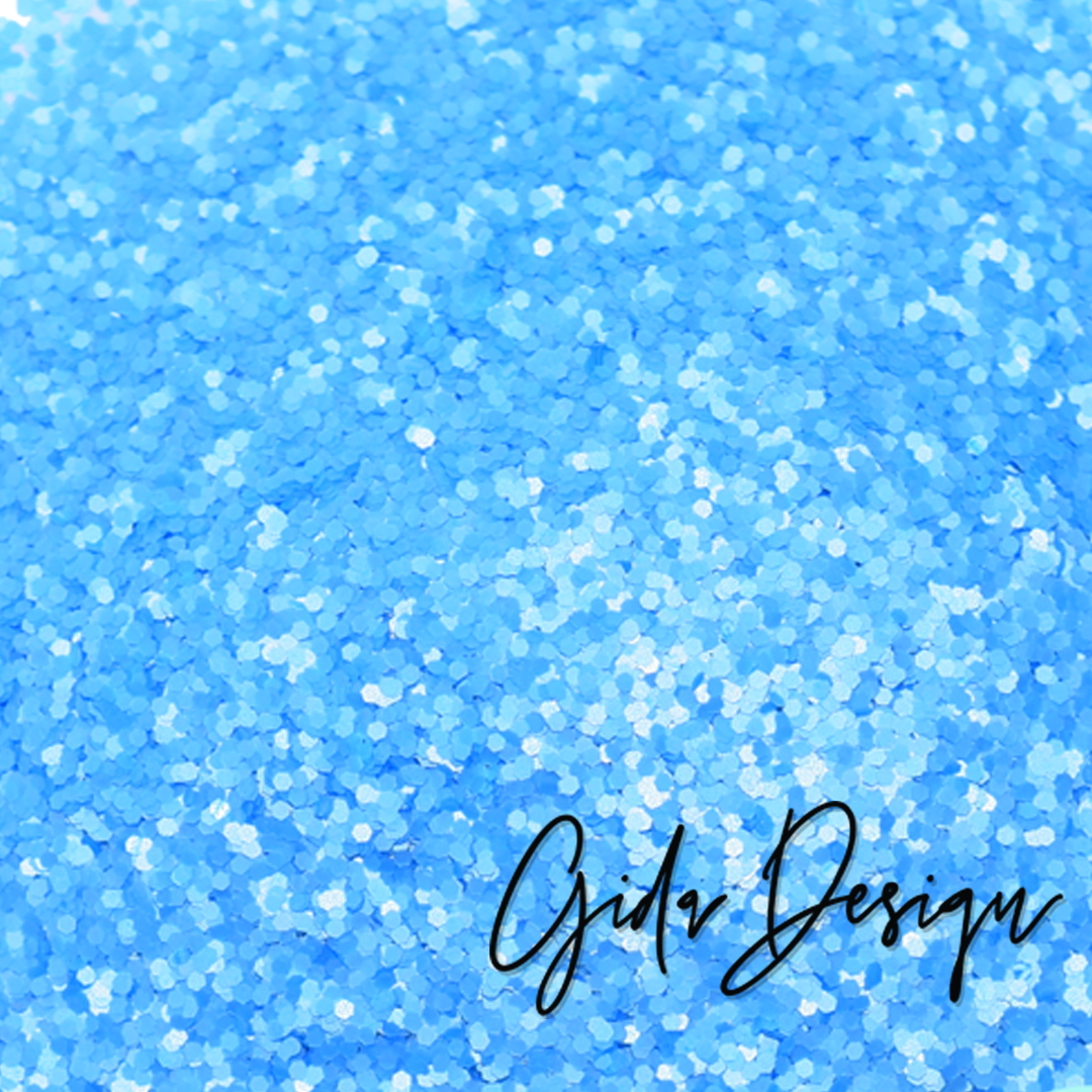 Blue Dreams Neon Glitter - 2 oz - GIDA DESIGN 