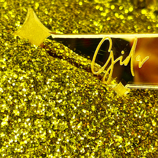 Shiny Olive Fine Glitter - 2 oz - GIDA DESIGN