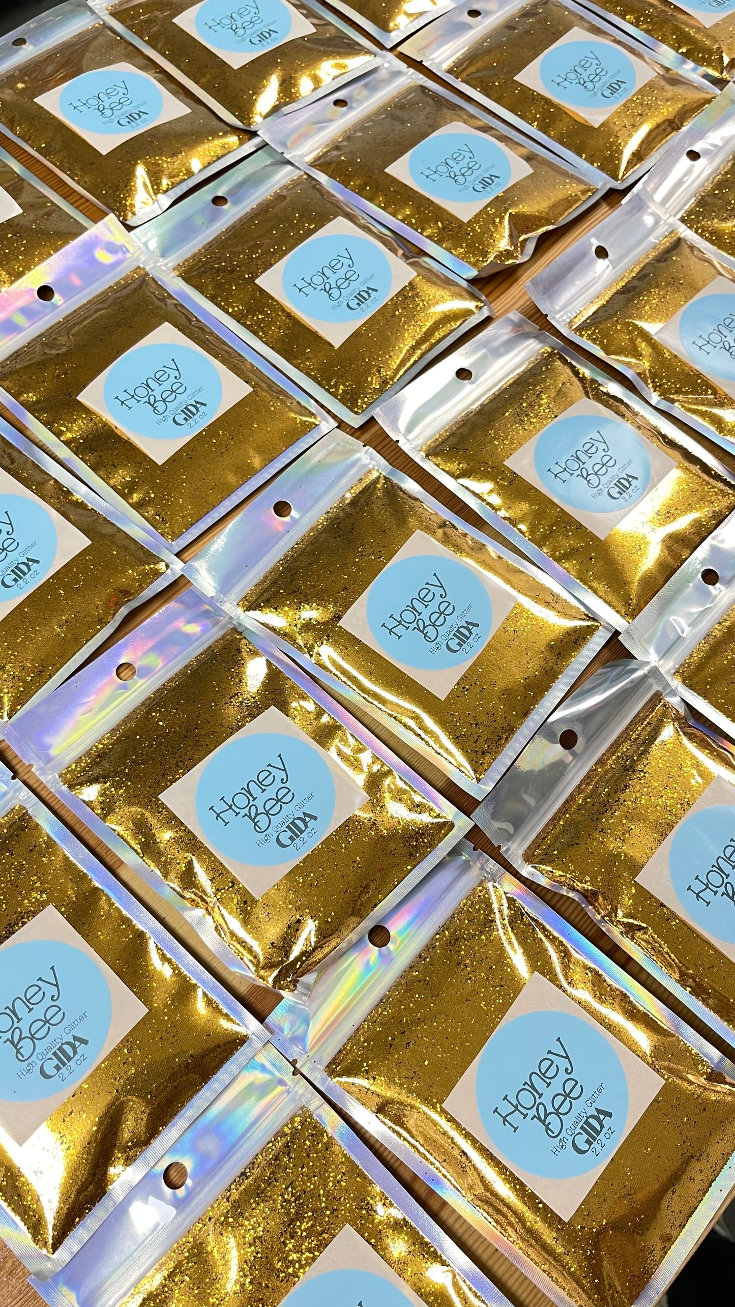 Honey Bee Fine Glitter - 2.2 oz - GIDA DESIGN