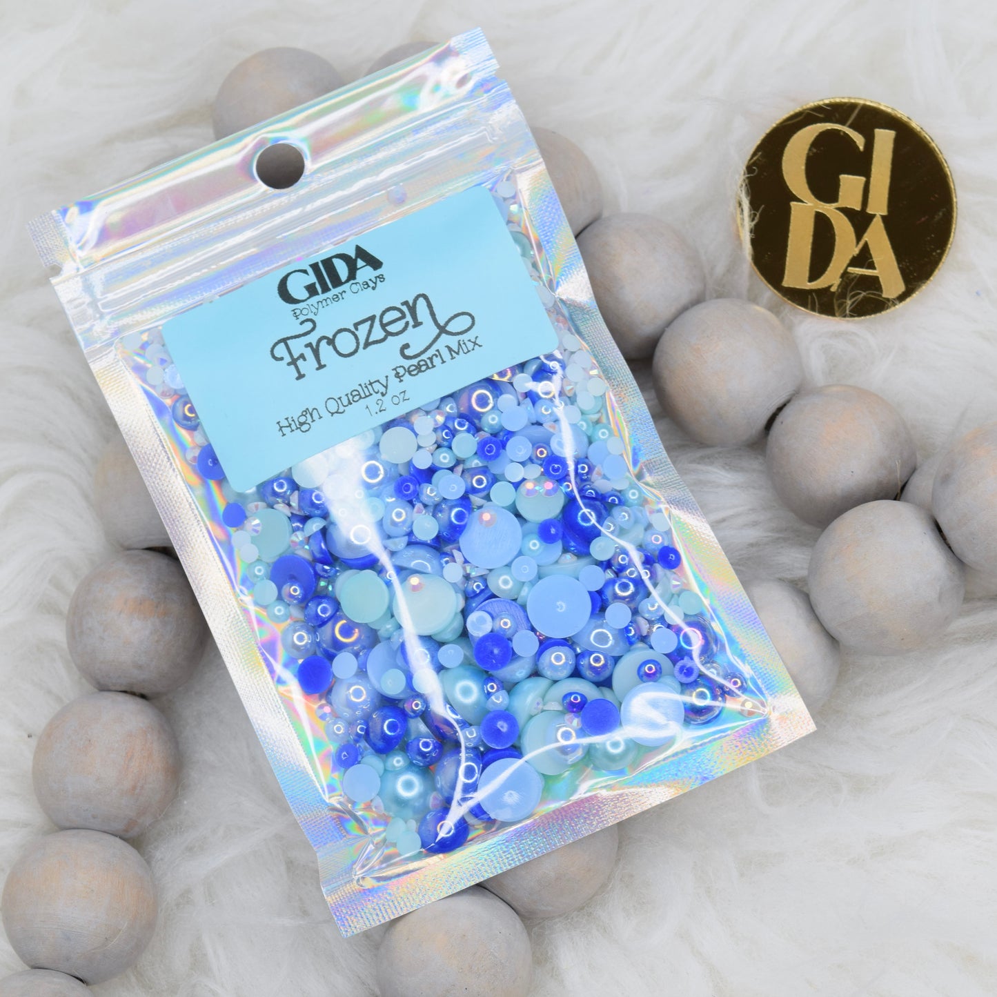 Frozen Flat Back Pearl Mix - 1.2 oz - GIDA DESIGN