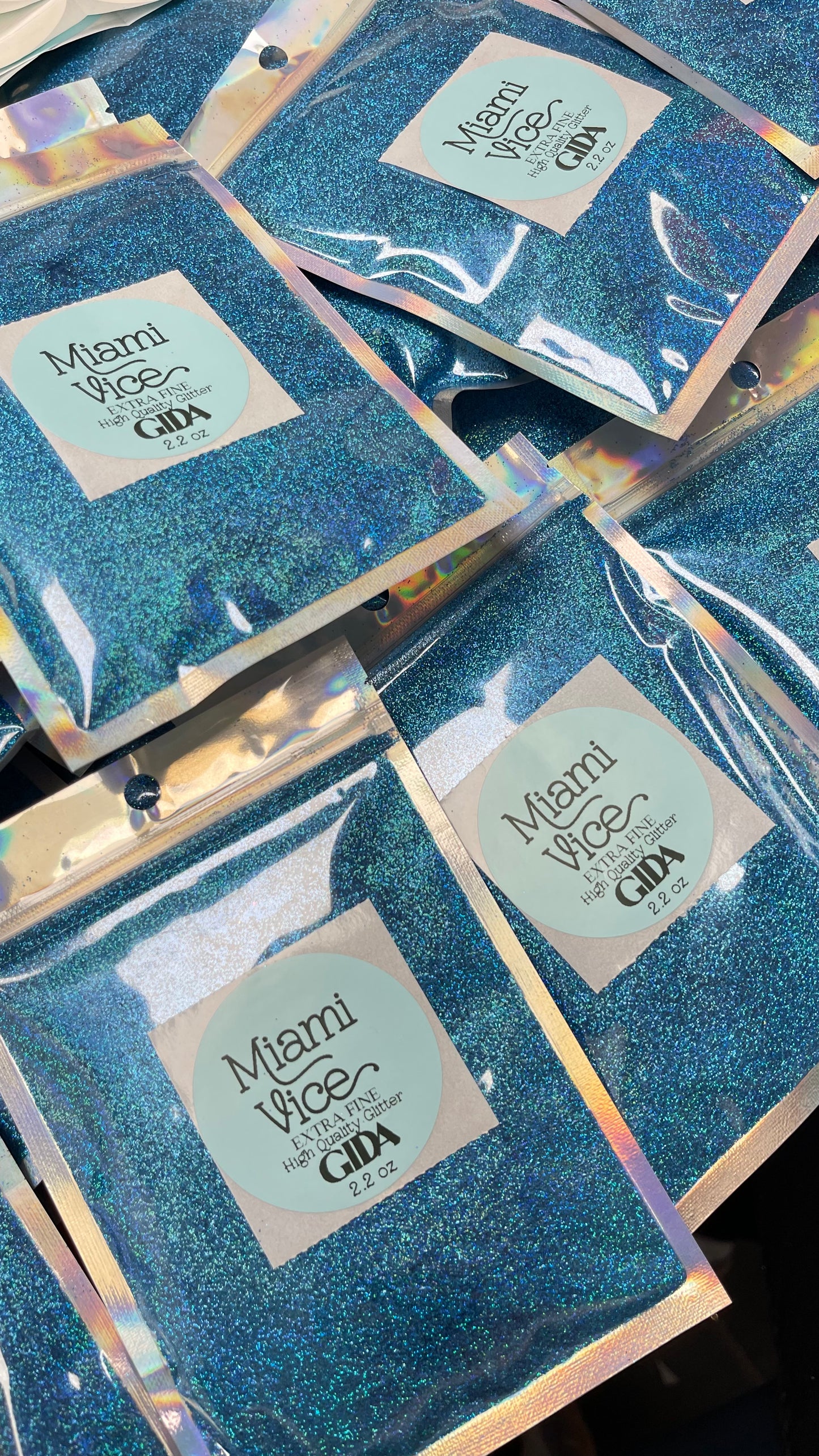Miami Vice EXTRA FINE Glitter - 2.2oz - GIDA DESIGN