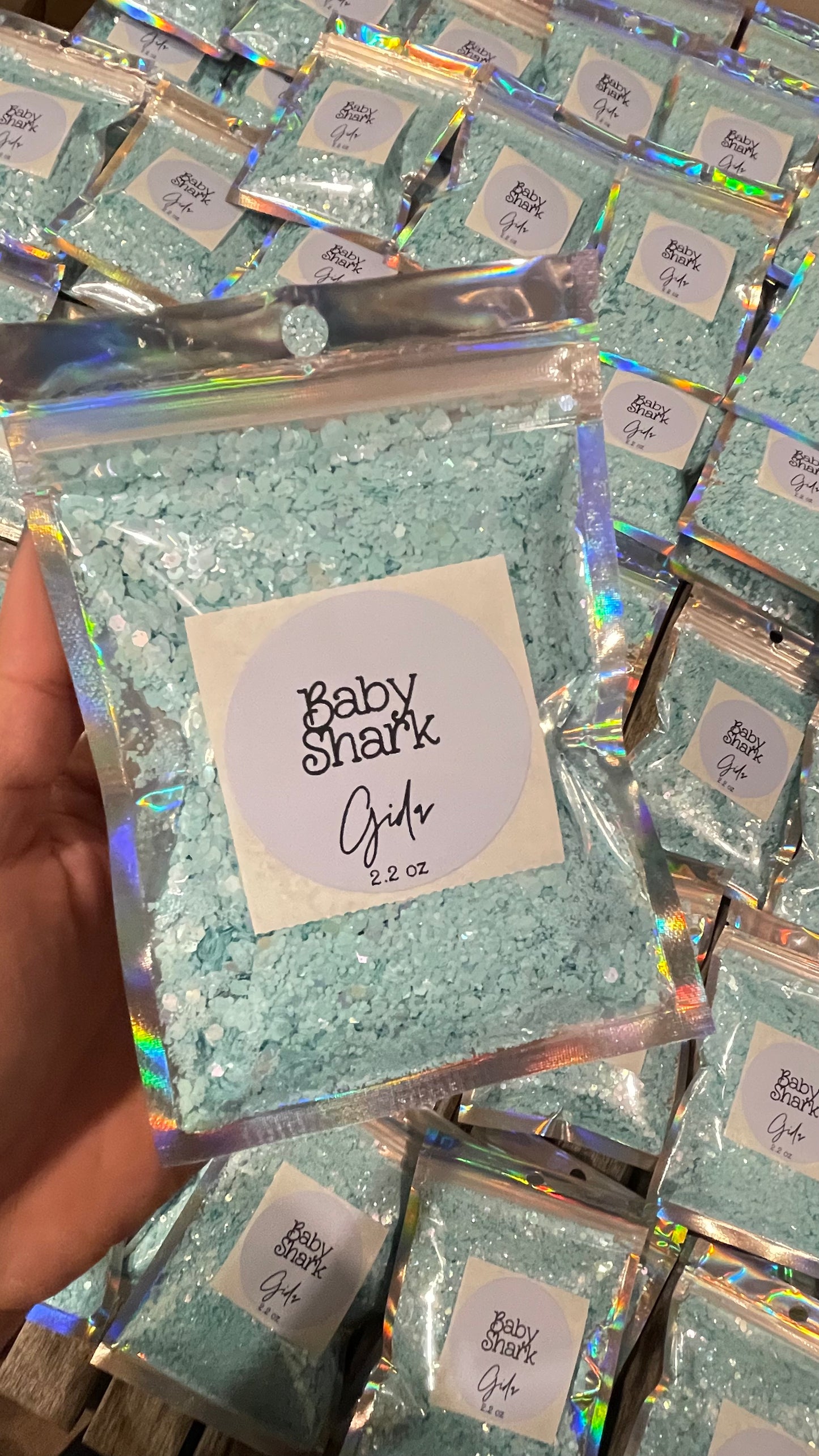 Baby Shark Chunky Glitter - 2 oz - GIDA DESIGN
