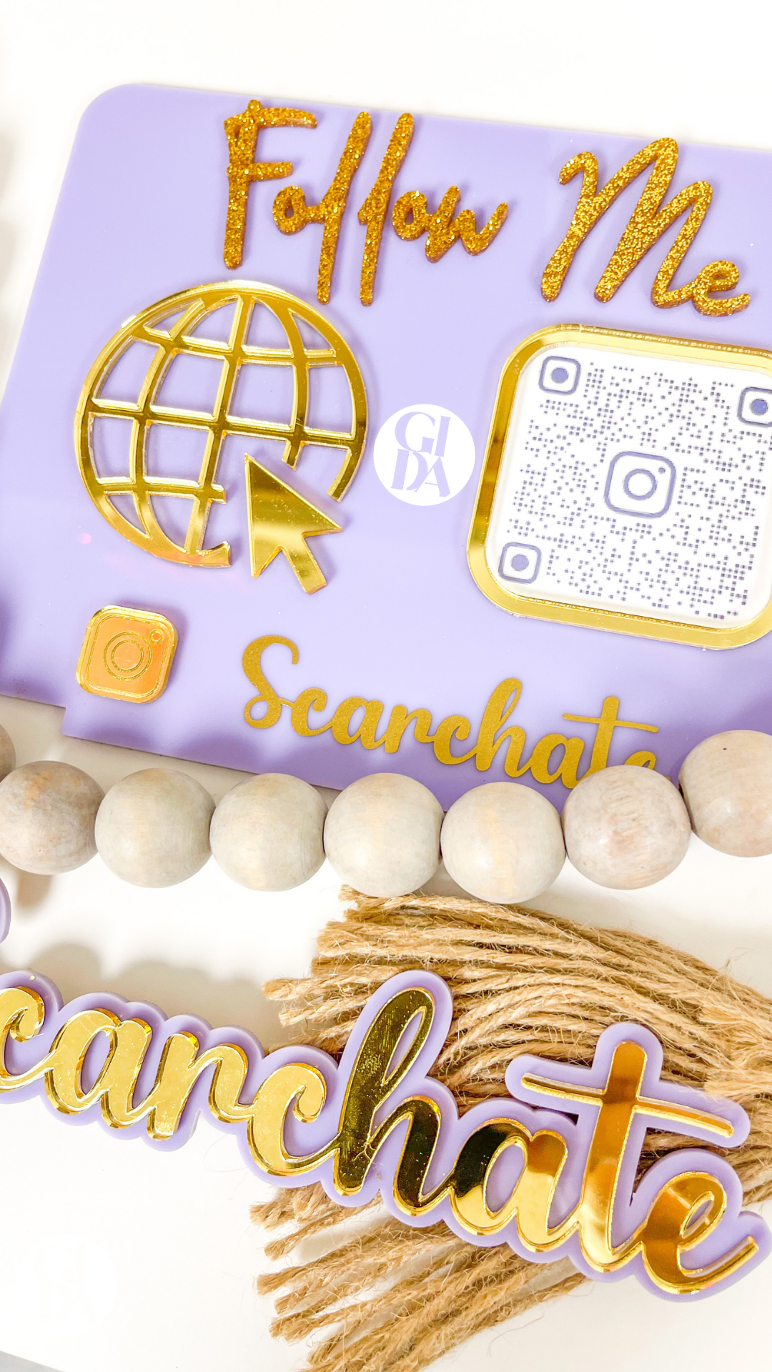 Set : KEYCHAIN, WATERMARK, DESK SIGN;Combo emprendedor - GIDA DESIGN