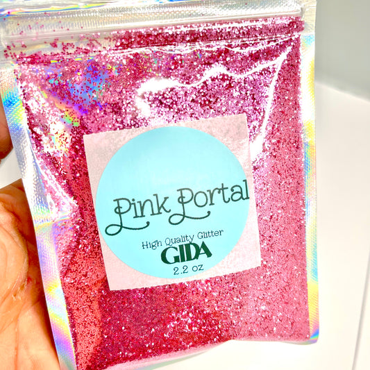 Pink Portal Glitter - 2.2 oz - GIDA DESIGN