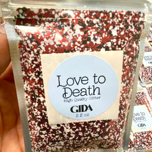 Love to Death Chunky Glitter- 2.2 oz - GIDA DESIGN