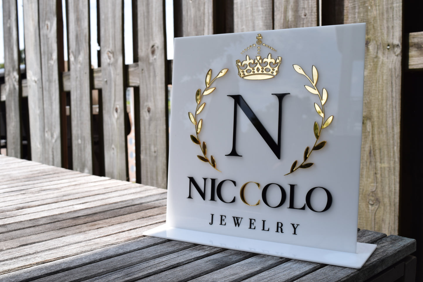 Logo 12 inches “squared shape” - GIDA DESIGN