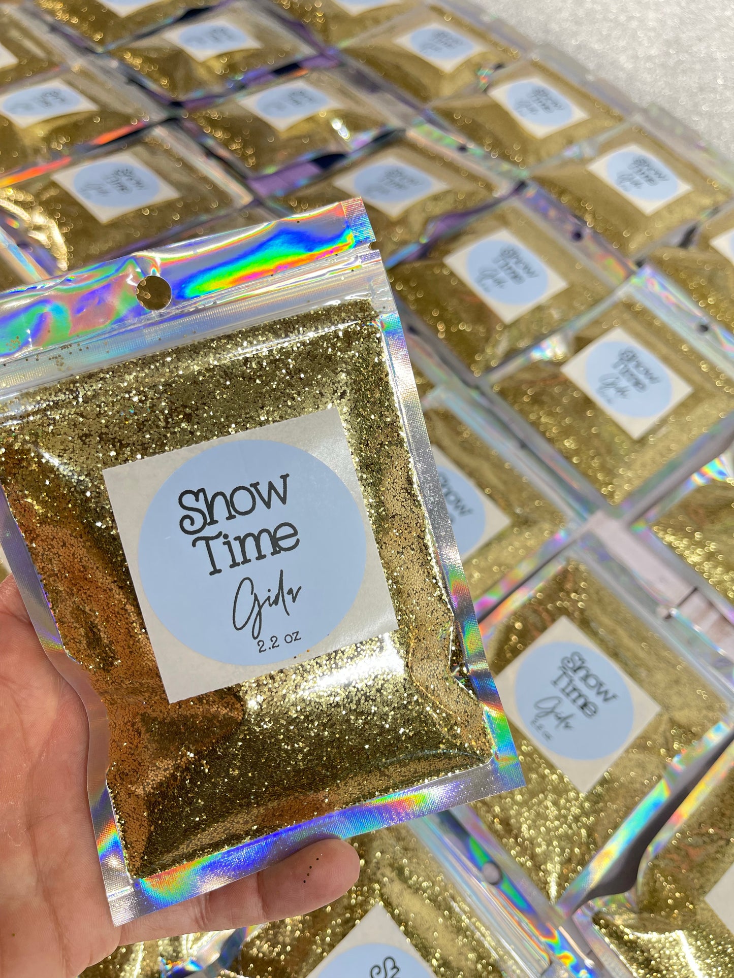 Show Time Fine Glitter - 2 oz - GIDA DESIGN