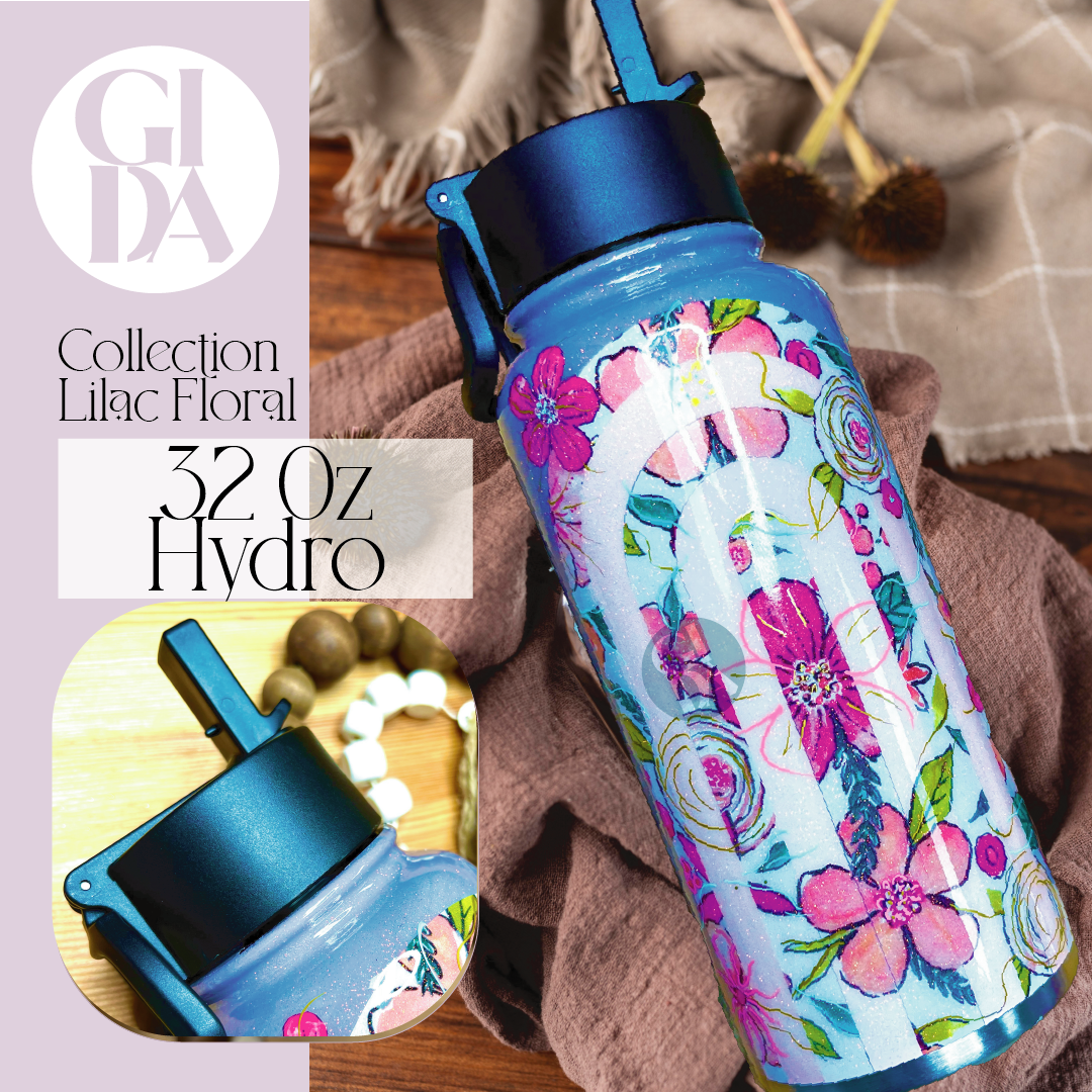 Collection Lilac Floral / Half rainbow Half Lilac Base Paint - GIDA DESIGN
