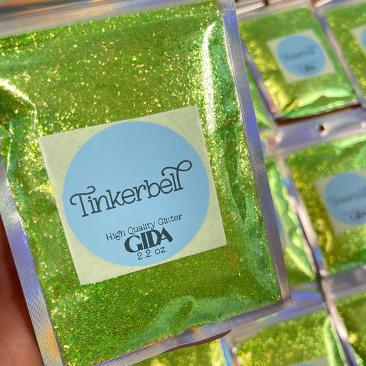 Tinkerbell Glitter - 2.2 oz - GIDA DESIGN