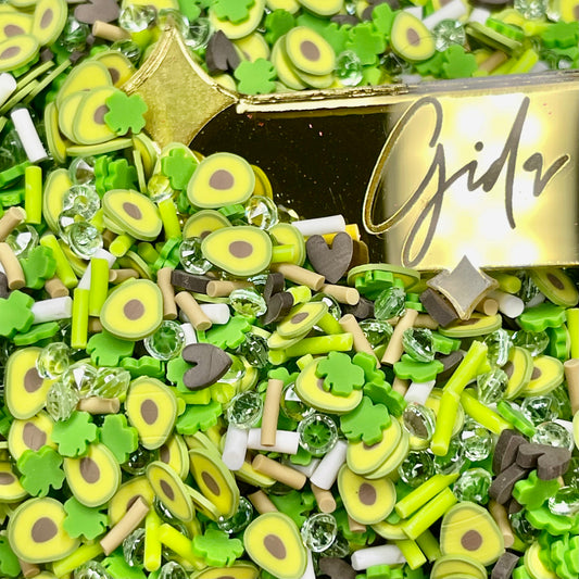 Lucky Avocados Polymer clay 1 oz - GIDA DESIGN