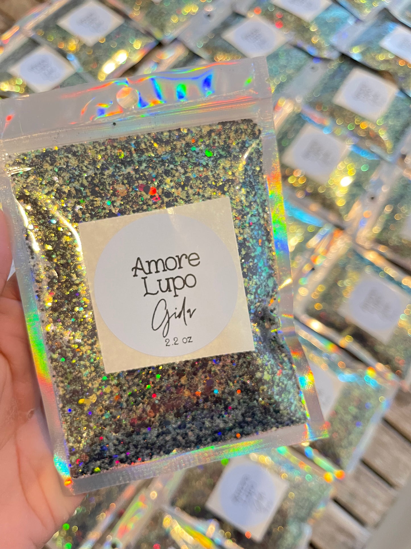 Amore Lupo Chunky Glitter - 2 oz - GIDA DESIGN