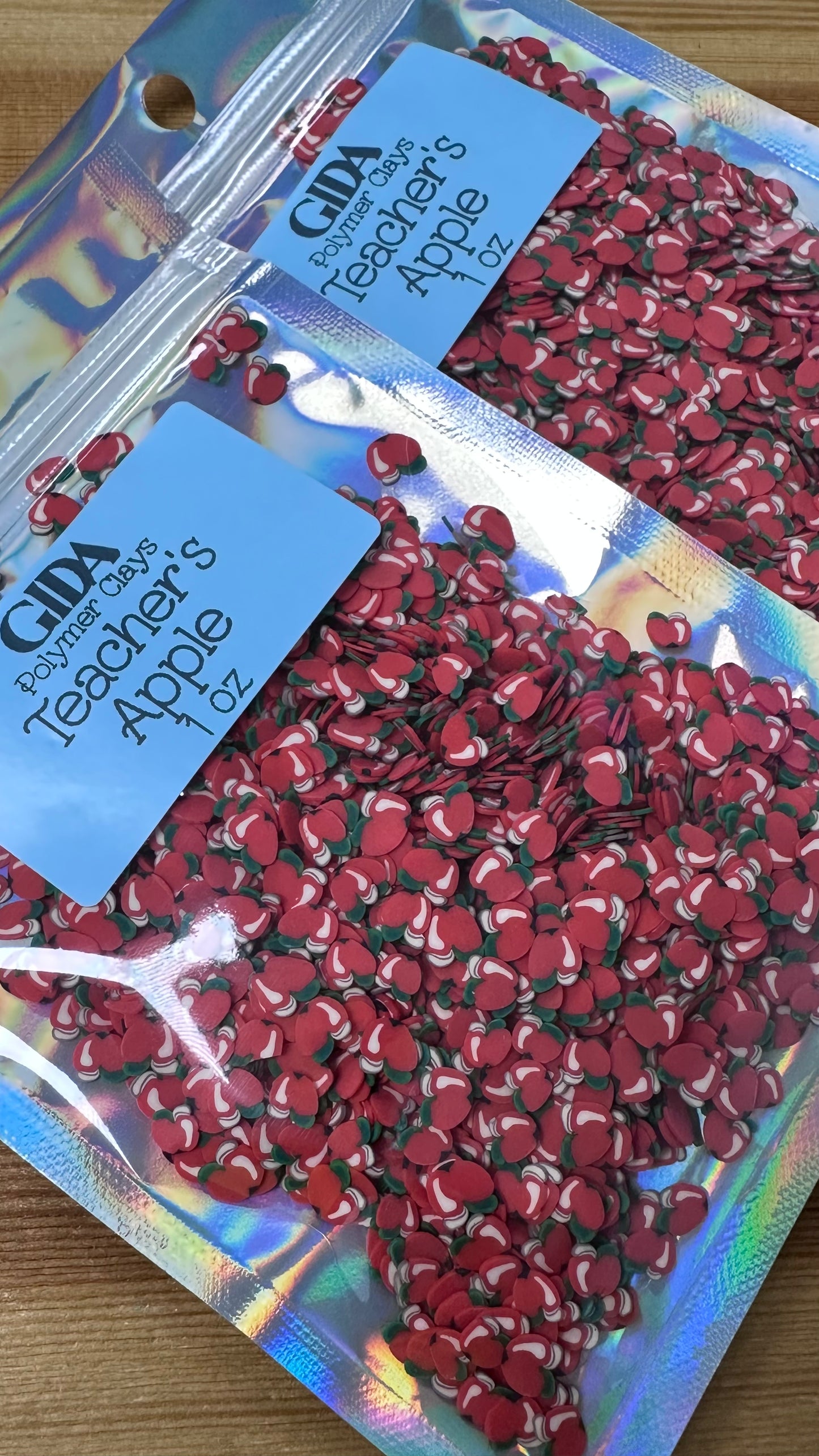 Teacher’s Apple Polymer clay 1 oz