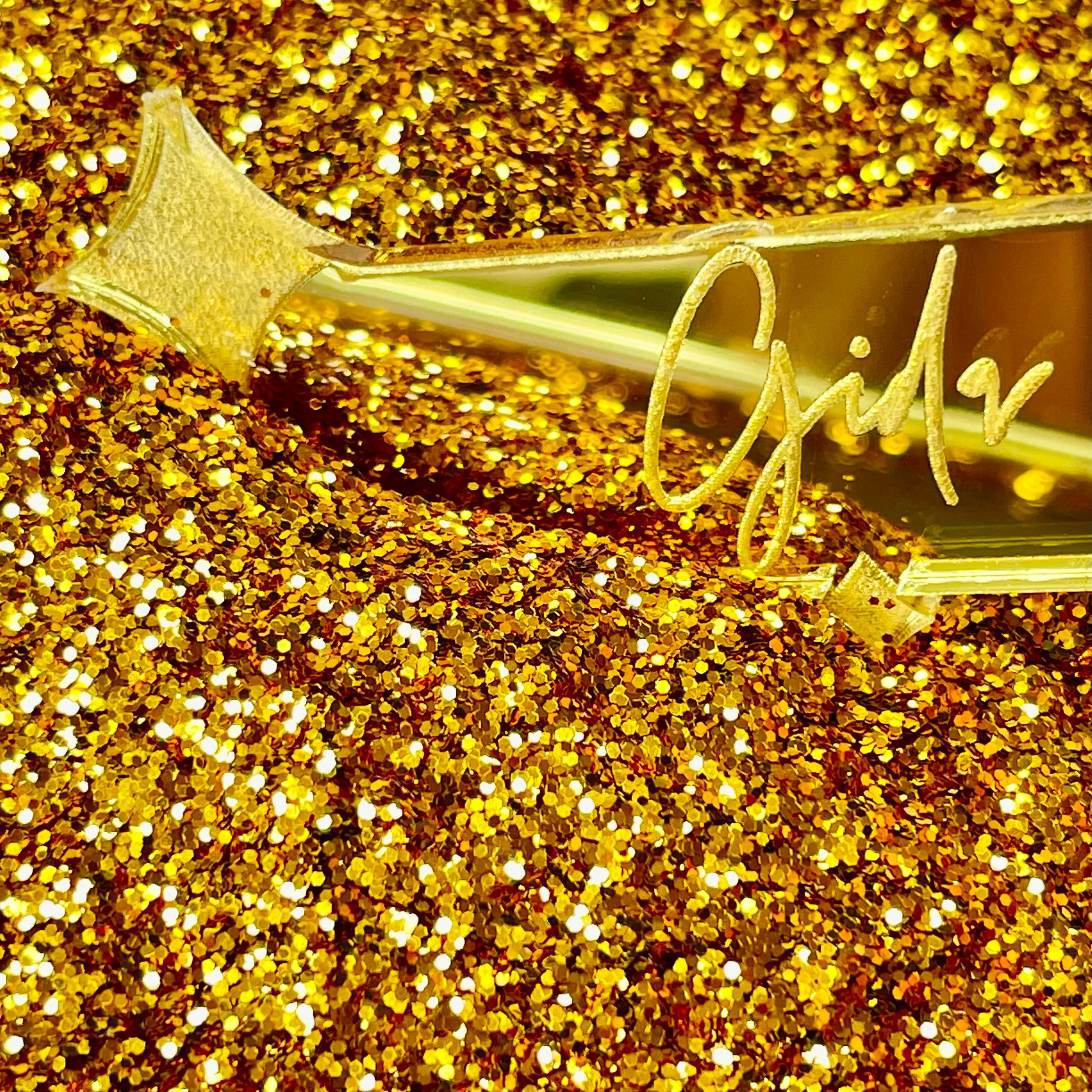 Honey Bee Fine Glitter - 2 oz - GIDA DESIGN