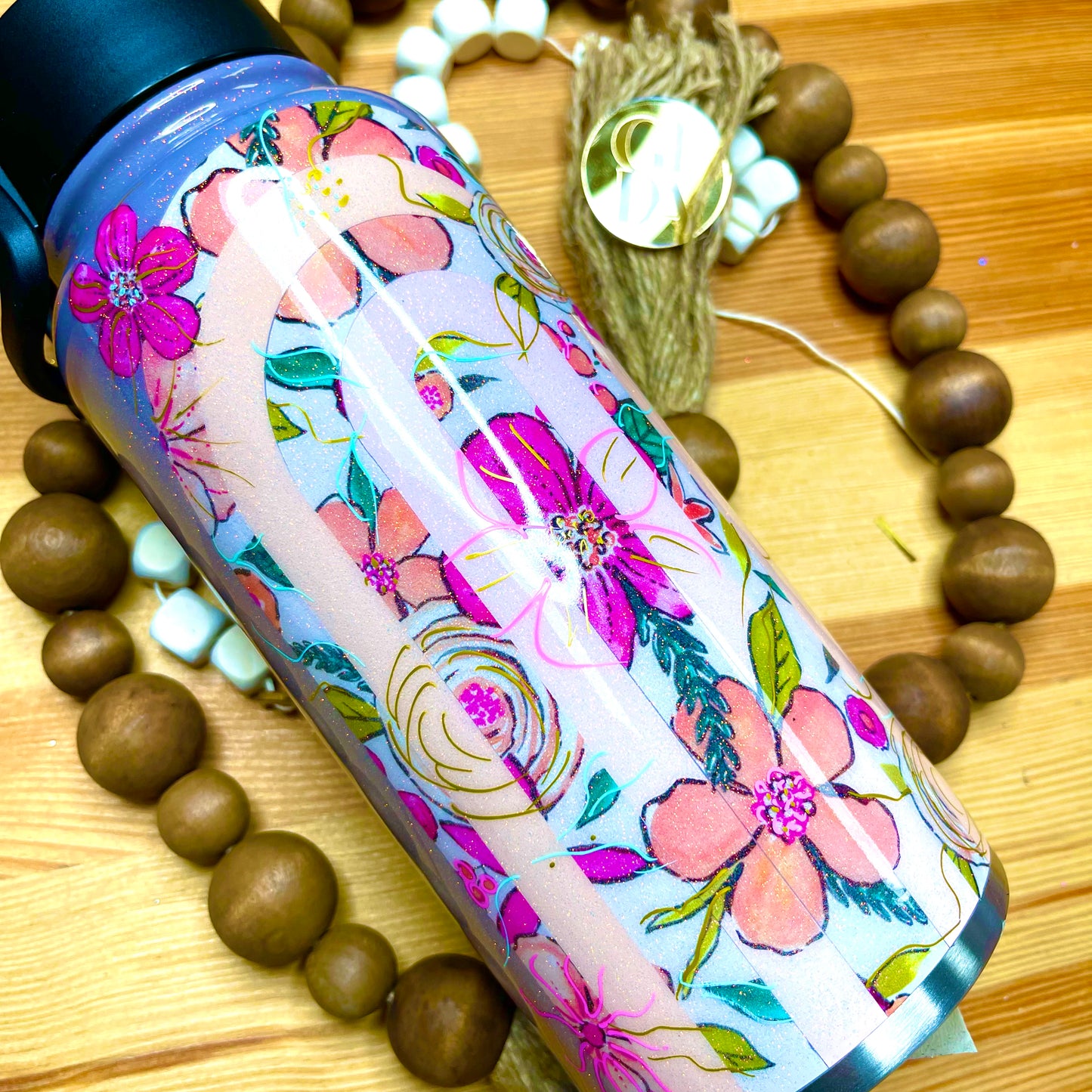 Collection Lilac Floral / Half rainbow Half Lilac Base Paint - GIDA DESIGN
