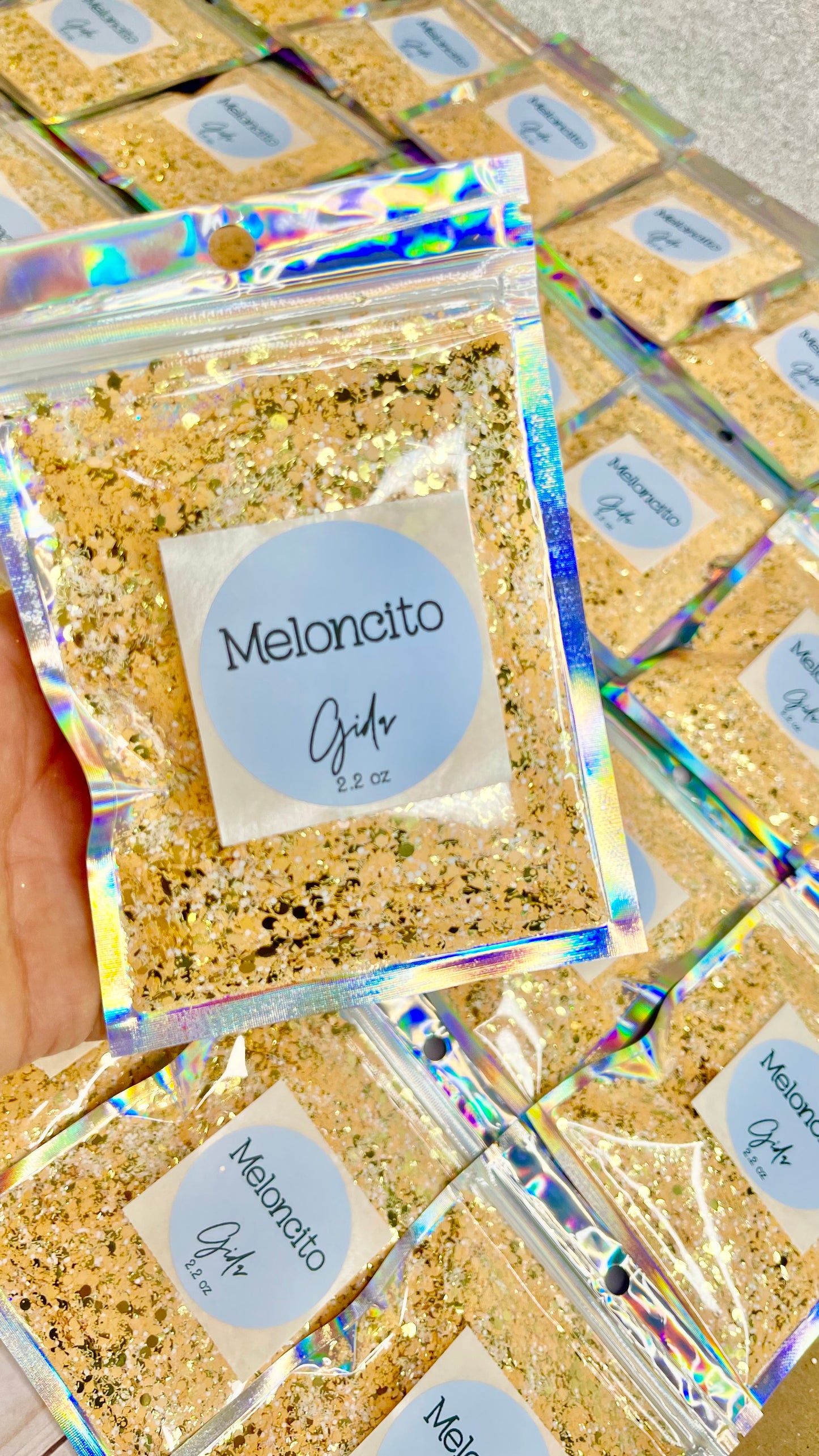 Meloncito Chunky Glitter - 2 oz - GIDA DESIGN